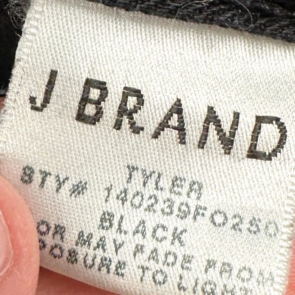 J Brand J Brand Tyler Perfect Slim Jeans Men 30X25 Black 5-Pocket Made In USA EUC Size US 30 / EU 46 - 3 Thumbnail