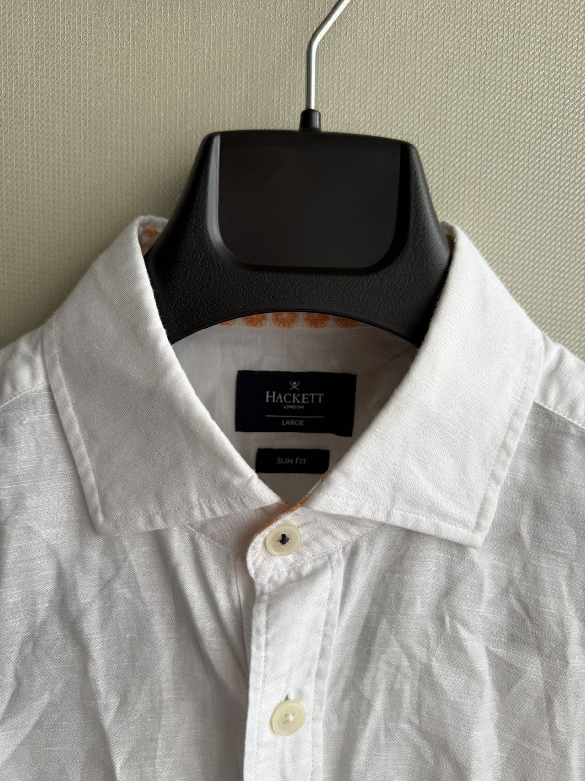 Hackett Hackett Linen Shirt Size L Size US L / EU 52-54 / 3 - 2 Thumbnail