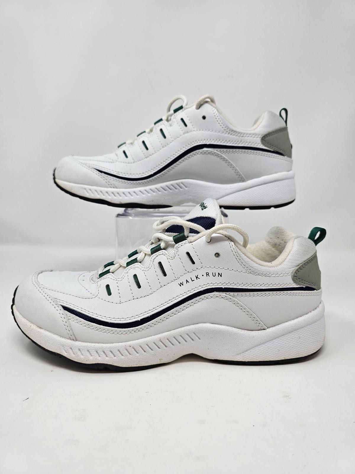 Other Easy Spirit Womens Romy Walking Shoes, White Navy 7.5N US Size US 7.5 / IT 37.5 - 2 Thumbnail