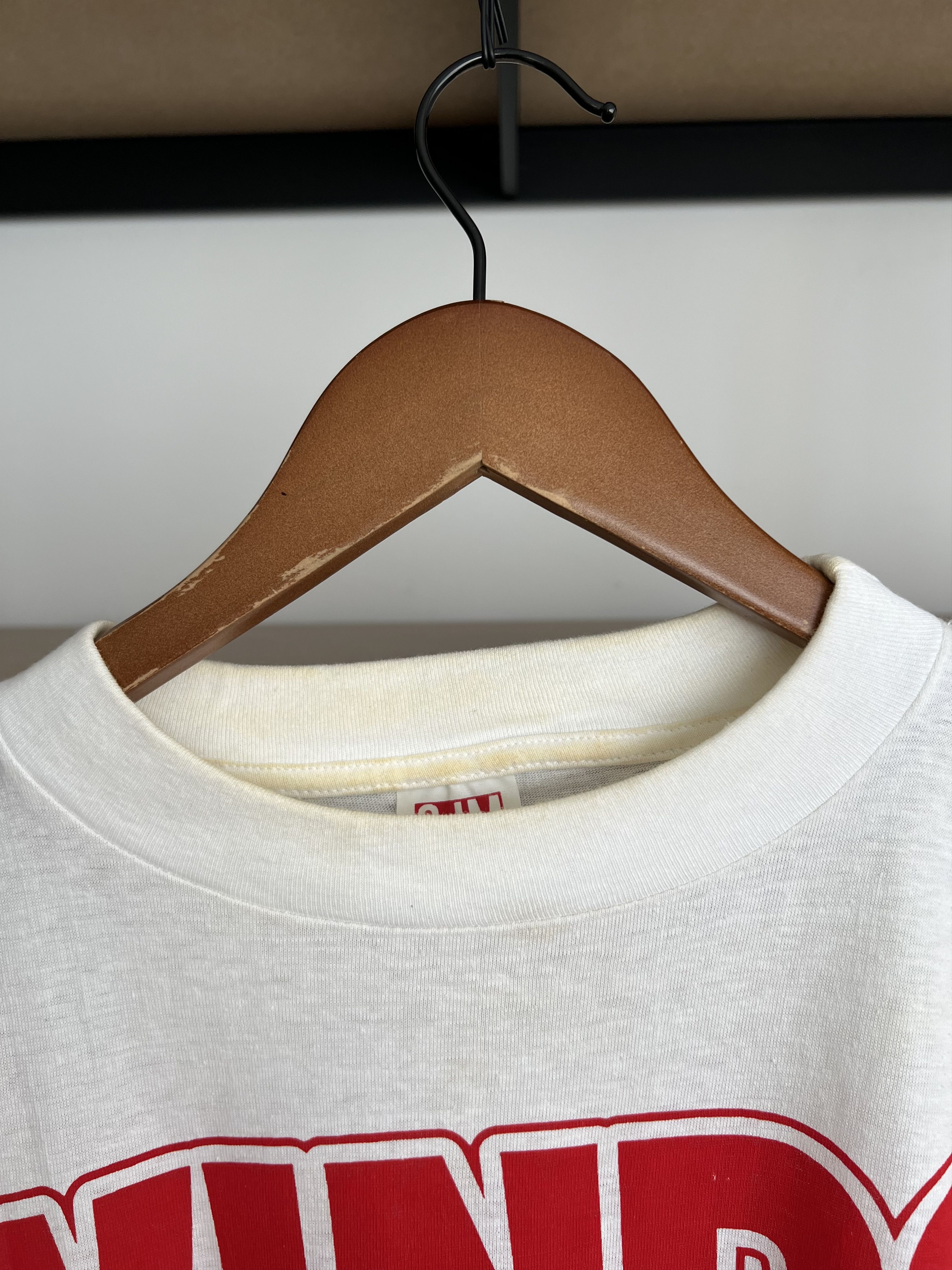 Vintage Vintage 90s Swindon Town FC The Robins English Soccer Tshirt Size US XXL / EU 58 / 5 - 15 Thumbnail