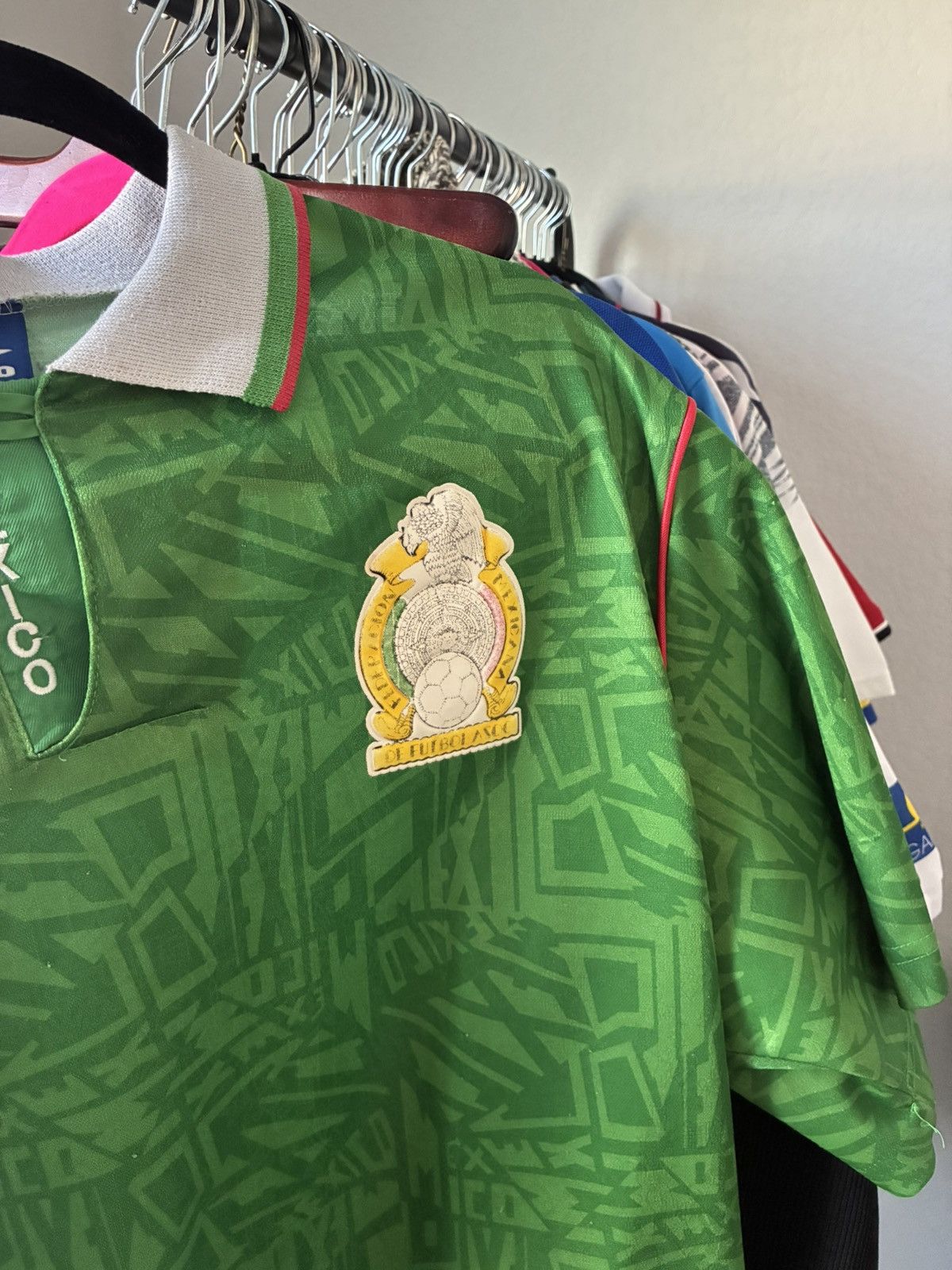 Umbro 1994 Mexico Home Jersey Size US XL / EU 56 / 4 - 11 Thumbnail