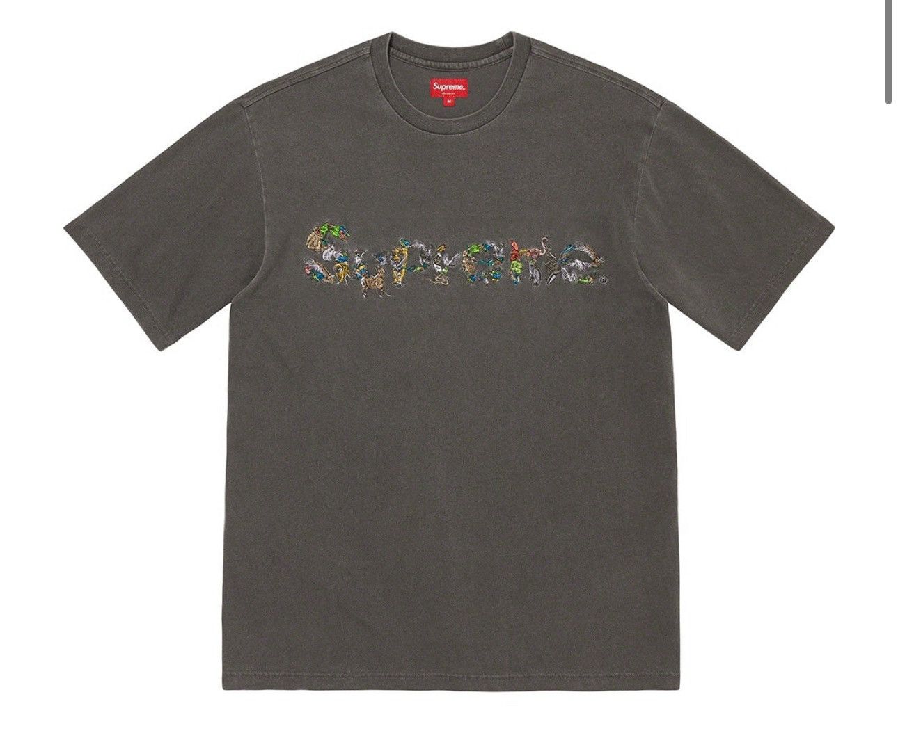 Supreme Supreme Animal Kingdom Short-Sleeve Top 'Dusty Tan' Size US M / EU 48-50 / 2 - 1 Thumbnail