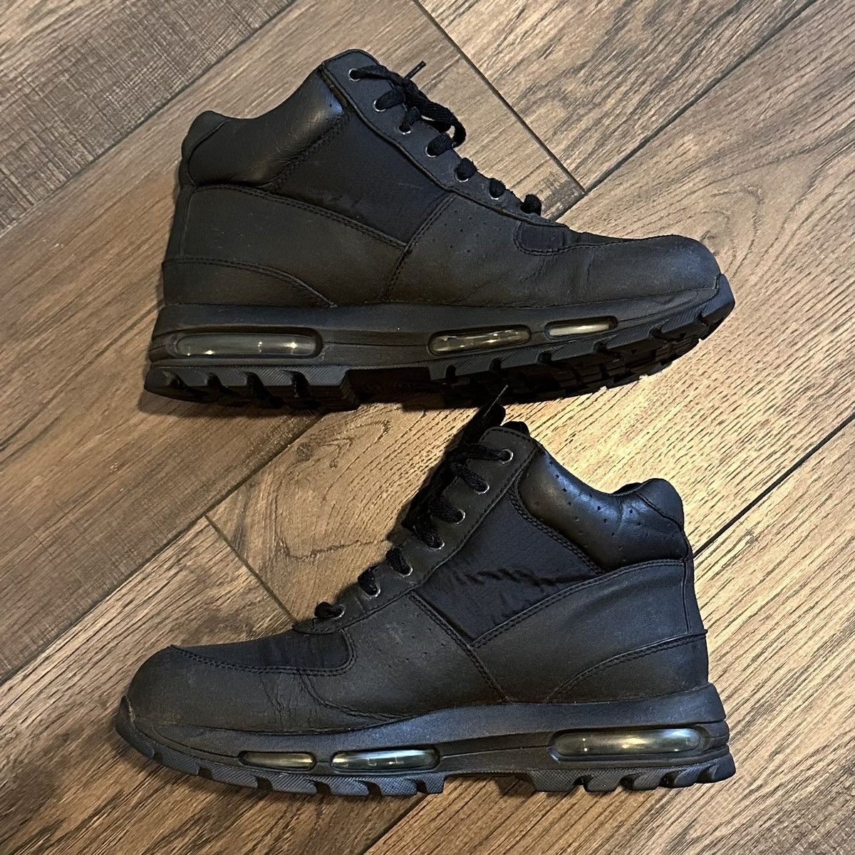 Nike Nike Air Max Goadome ACG Boots 2 Triple Black 307889-007 10 Size US 10 / EU 43 - 4 Thumbnail