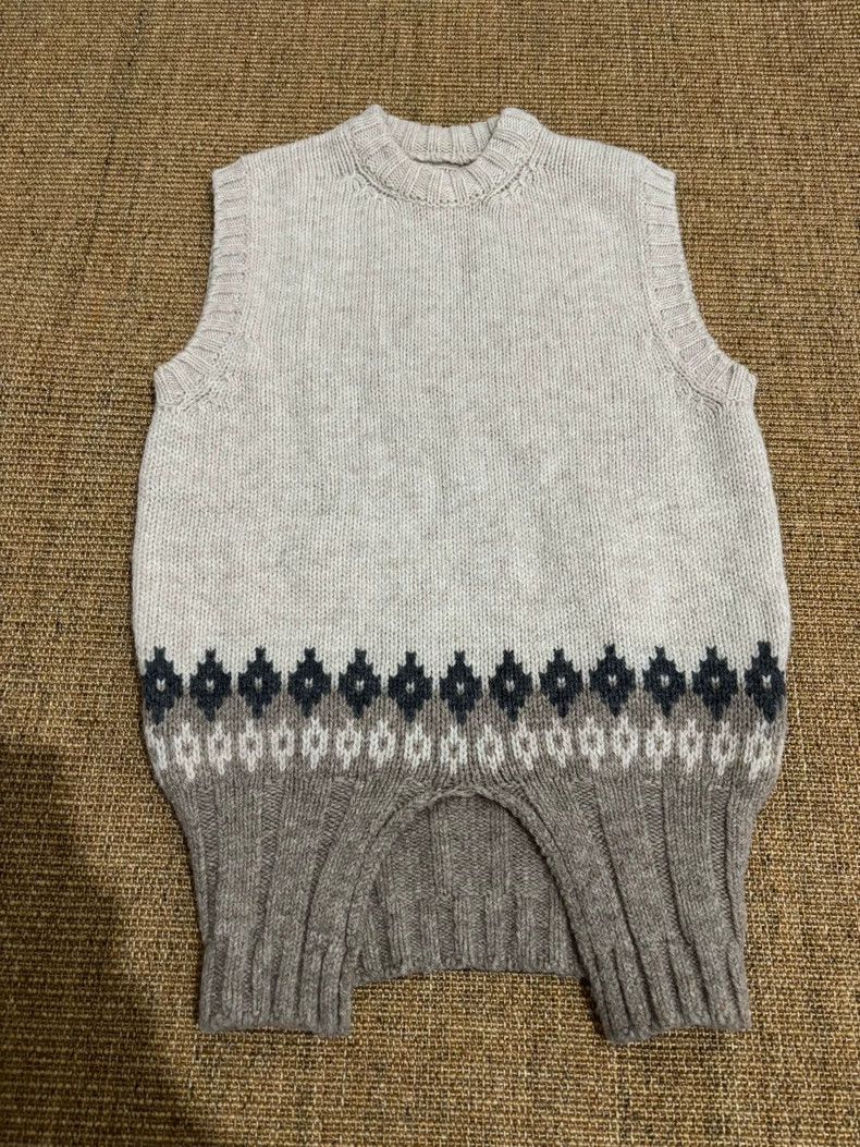 Kapital Nordic Style Wool Knit Vest Size US M / EU 48-50 / 2 - 1 Thumbnail