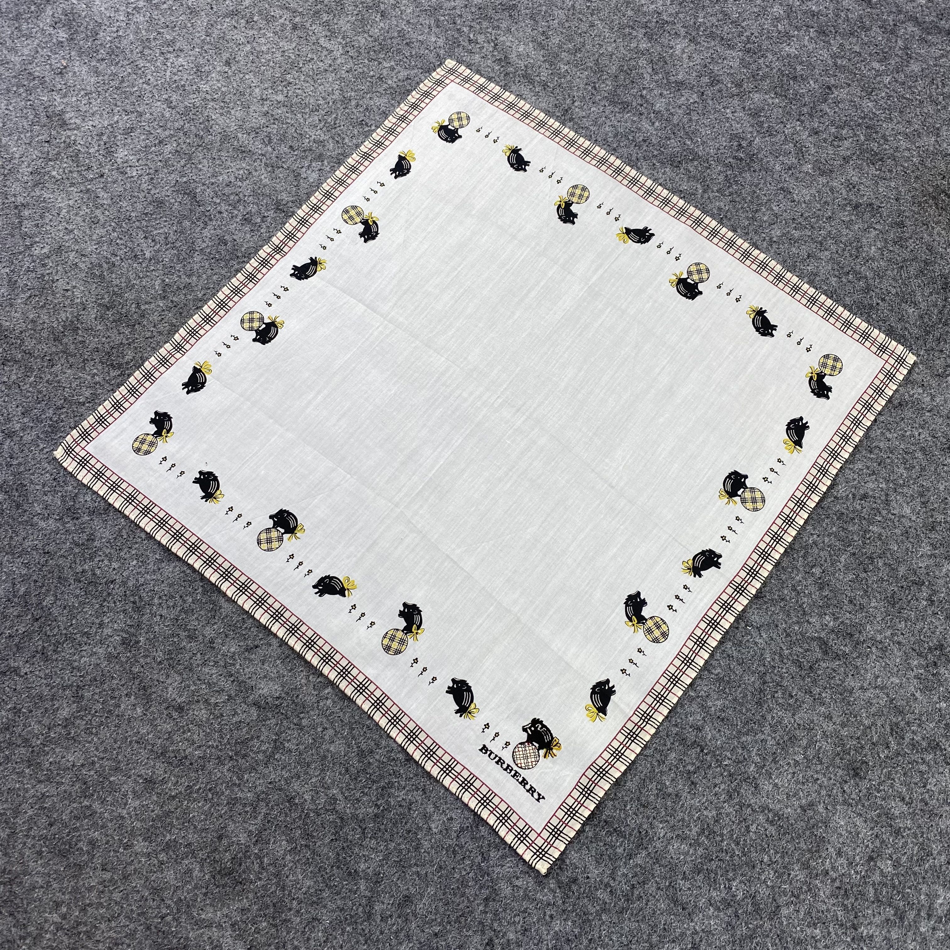 Burberry Burberry Handkerchief / Bandana / Neckerchief-B1106 Size ONE SIZE - 4 Thumbnail