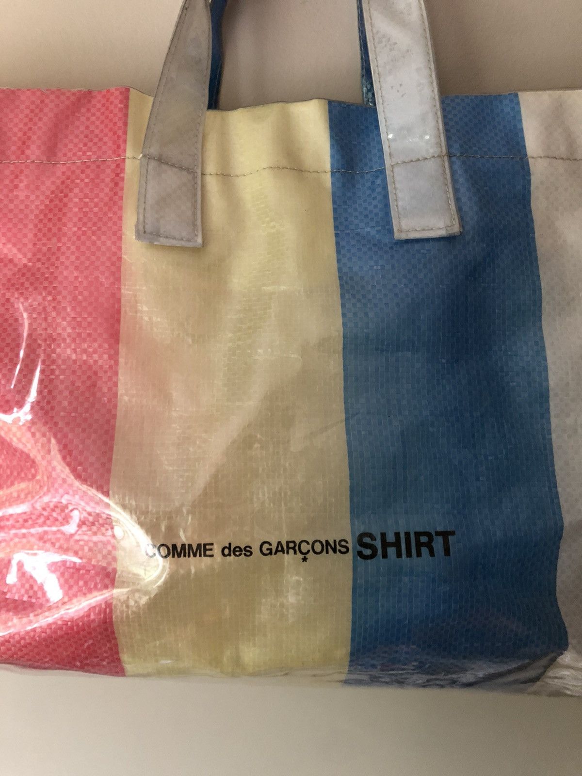 Comme des Garcons CDG Shirt SS18 PVC Picnic Tote Grailed