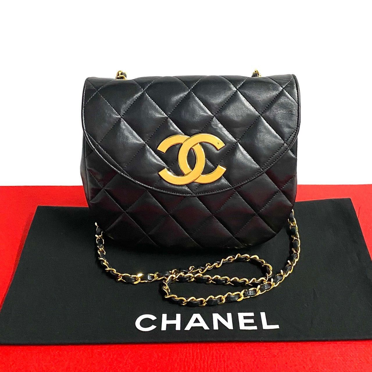 Chanel Chanel Shoulder Bag Black Leather Size ONE SIZE - 1 Thumbnail