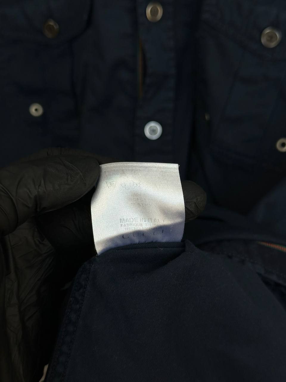 Gucci Gucci x Tom Ford era Fitted SS Shirt Military Style Pocket Size US L / EU 52-54 / 3 - 14 Thumbnail