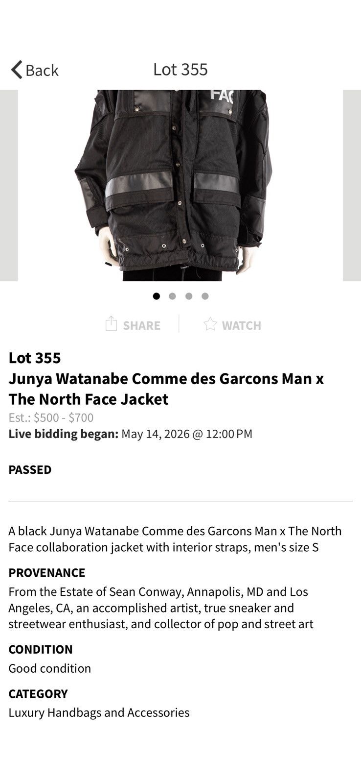 Junya Watanabe × The North Face Junya watanabe x CDG x TNF Size US S / EU 44-46 / 1 - 14 Thumbnail