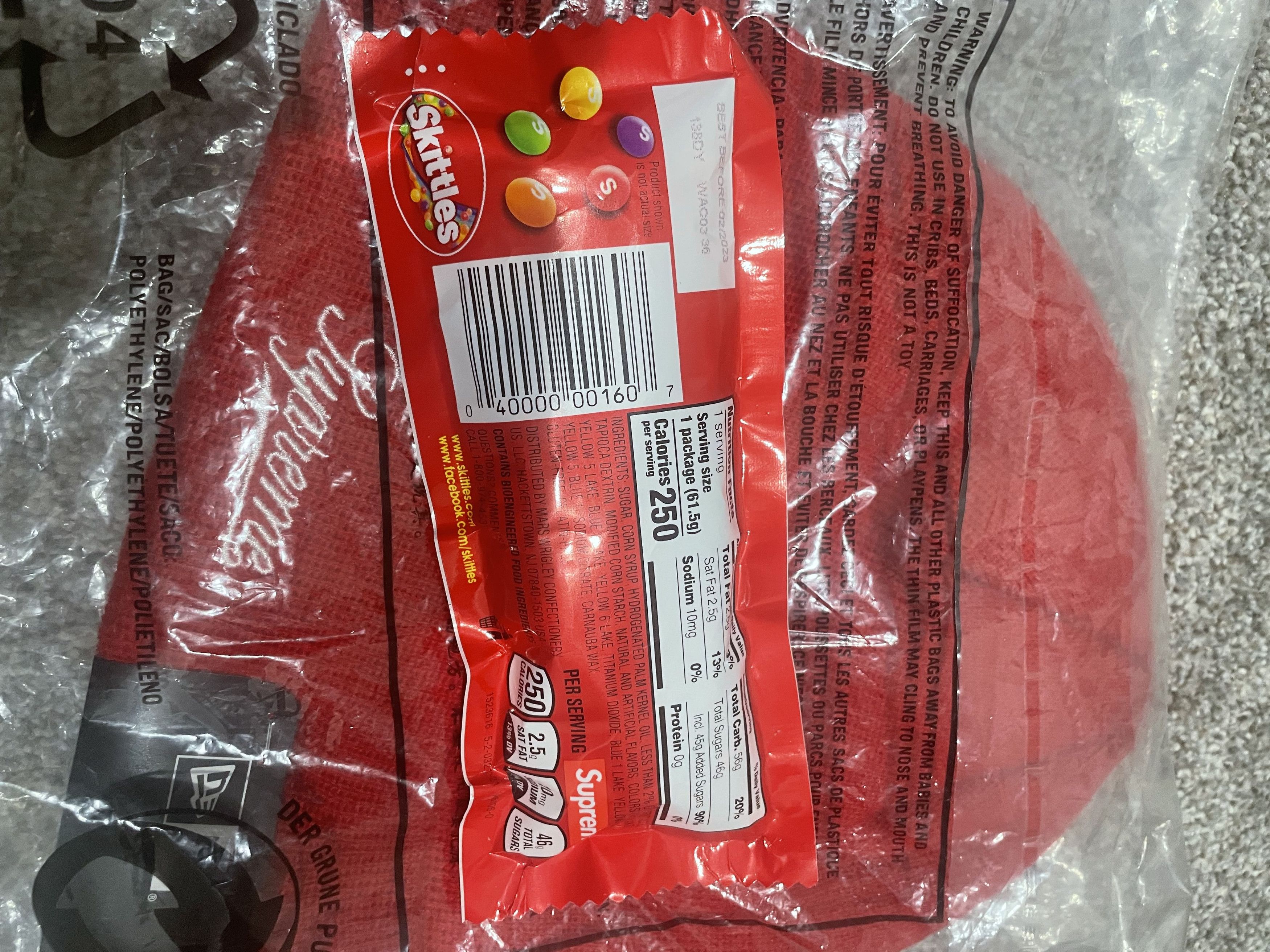 Supreme supreme skittles beanie (red) + supreme skittles Size ONE SIZE - 5 Thumbnail