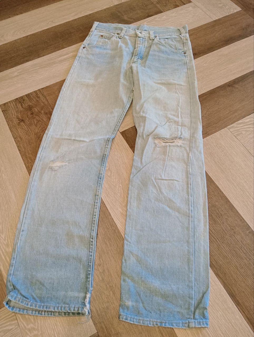 Lee VINTAGE LEE RIDERS TALON ZIPPER JEANS Size US 31 - 2 Thumbnail