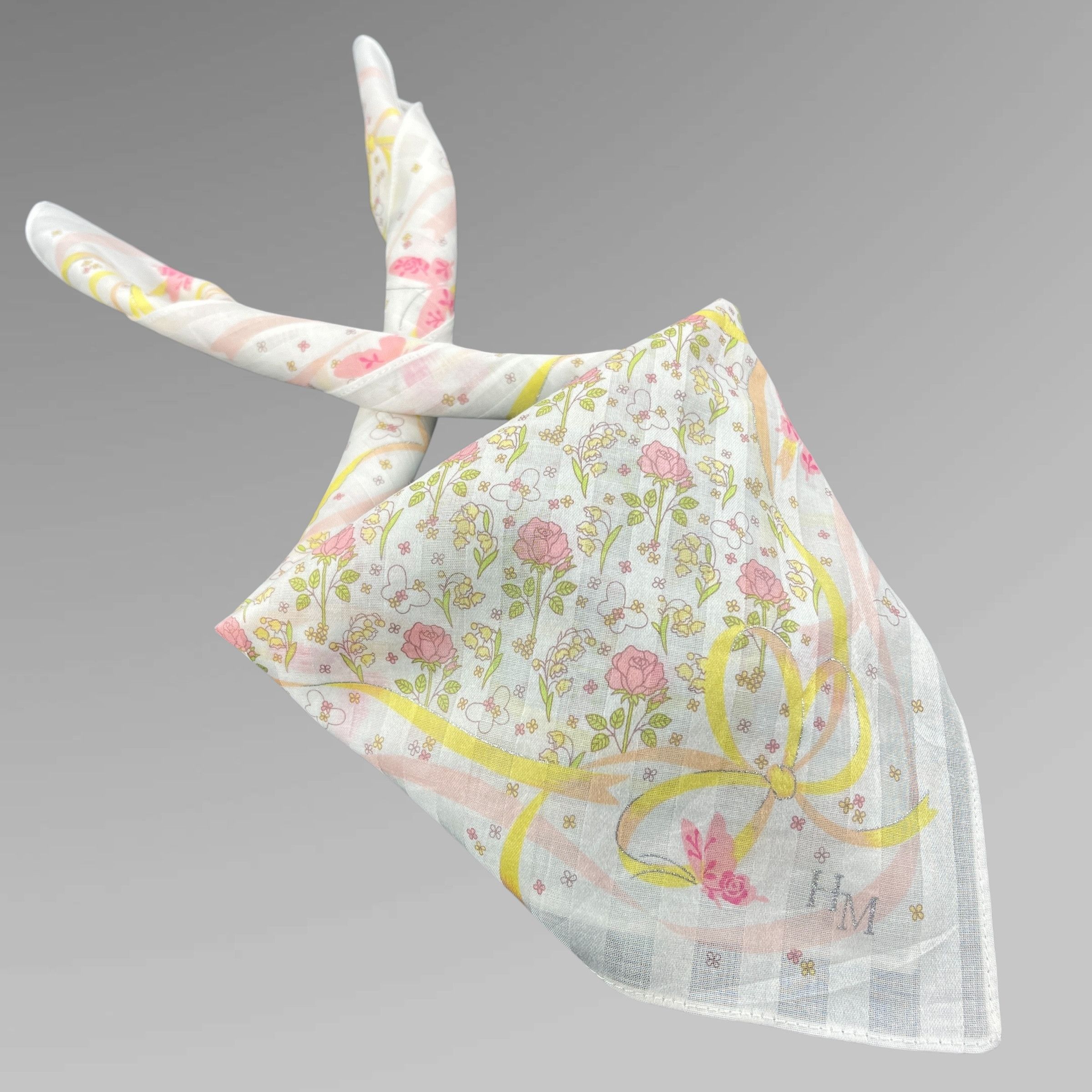 Hanae Mori Hanae Mori Bandana / Handkerchief / Neckerchief B213 Size ONE SIZE - 1 Thumbnail