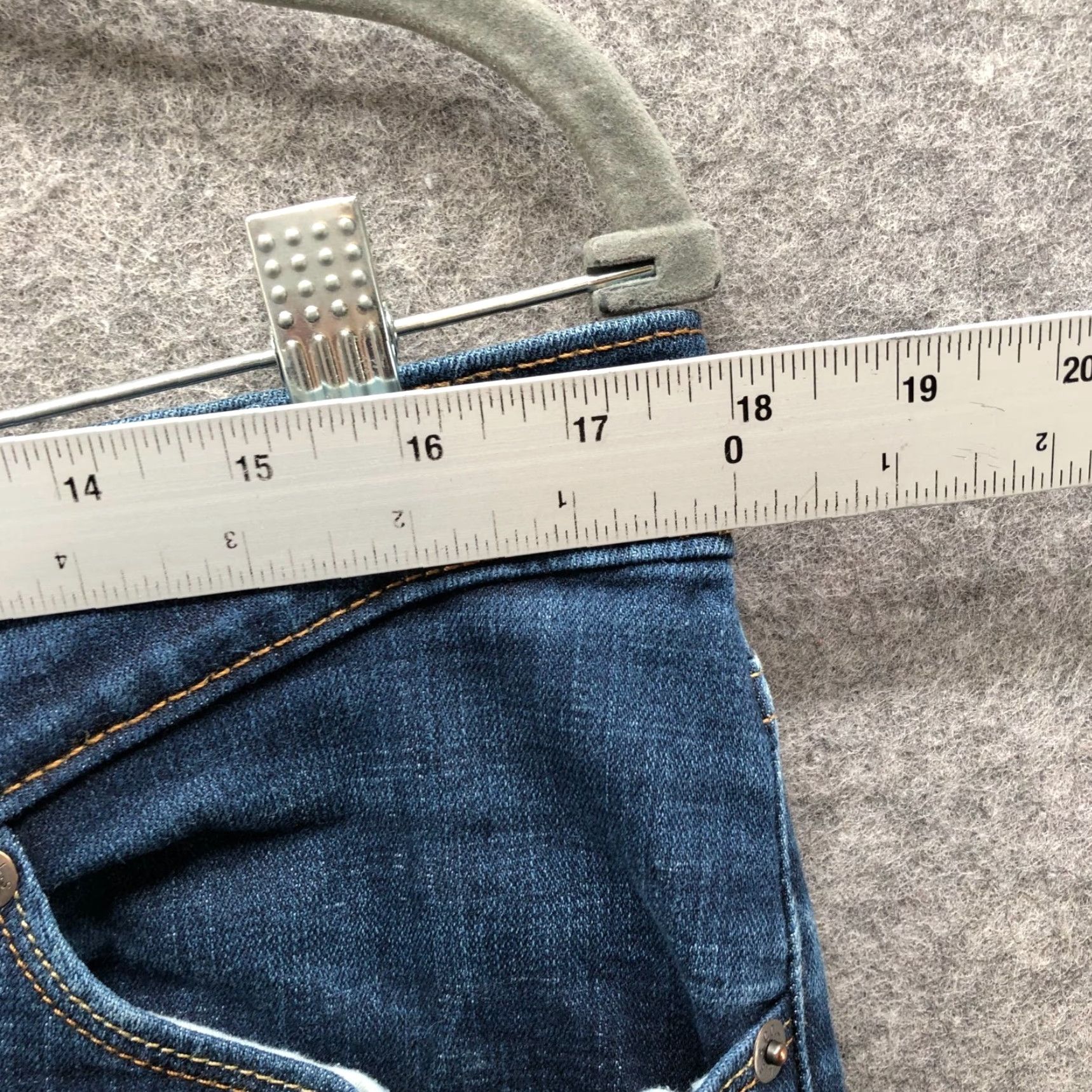 Levi's Levi's Classic Bootcut Jeans Womens 32 Blue Dark Wash Mid Rise Stretch Denim 5-Pocket Inseam 31 Size 24" / US 00 / IT 34 - 7 Thumbnail