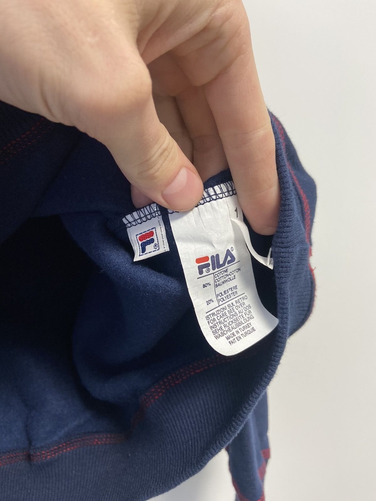 Fila Fila Vintage Sweatshirt 90’s Logo y2k style Size US L / EU 52-54 / 3 - 10 Thumbnail