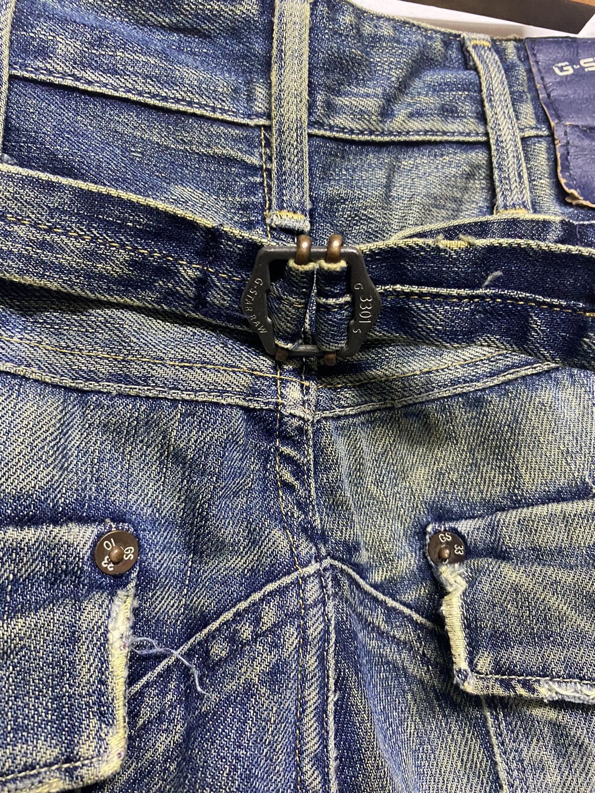 G-Star Vintage G-Star 96 Raw Distressed Denim Jeans Pants Size US 34 / EU 50 - 12 Thumbnail