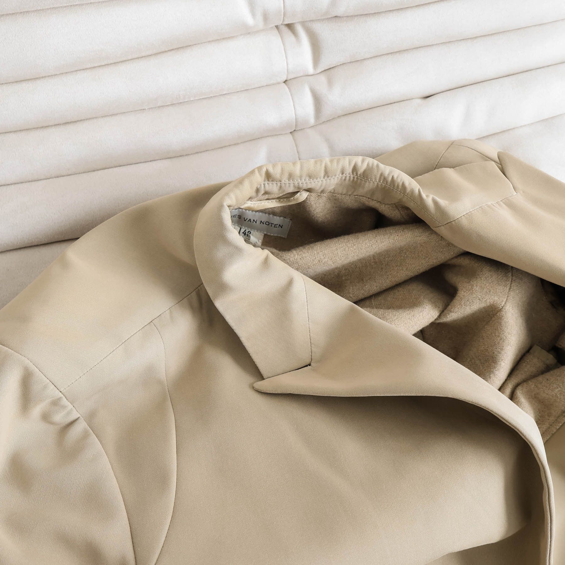 Dries Van Noten Rare Dries Van Noten Avant Garde Camel Fully Lined Overcoat Size US M / EU 48-50 / 2 - 12 Thumbnail