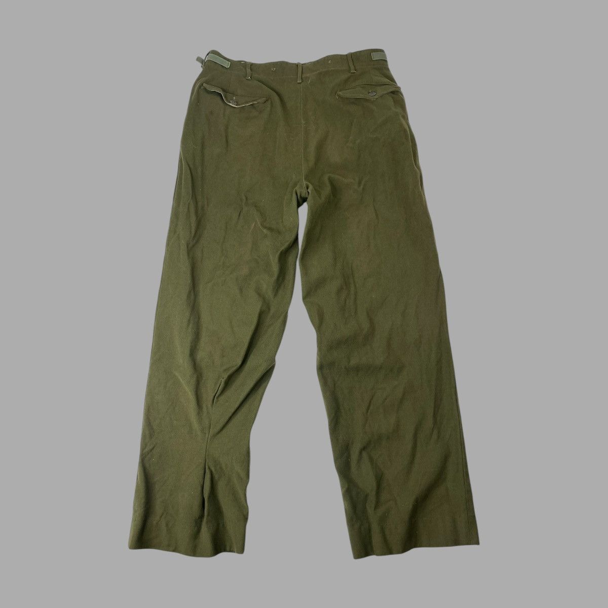 Vintage Vintage m-1951 og-108 pleated wool military trousers Size US 30 / EU 46 - 2 Thumbnail