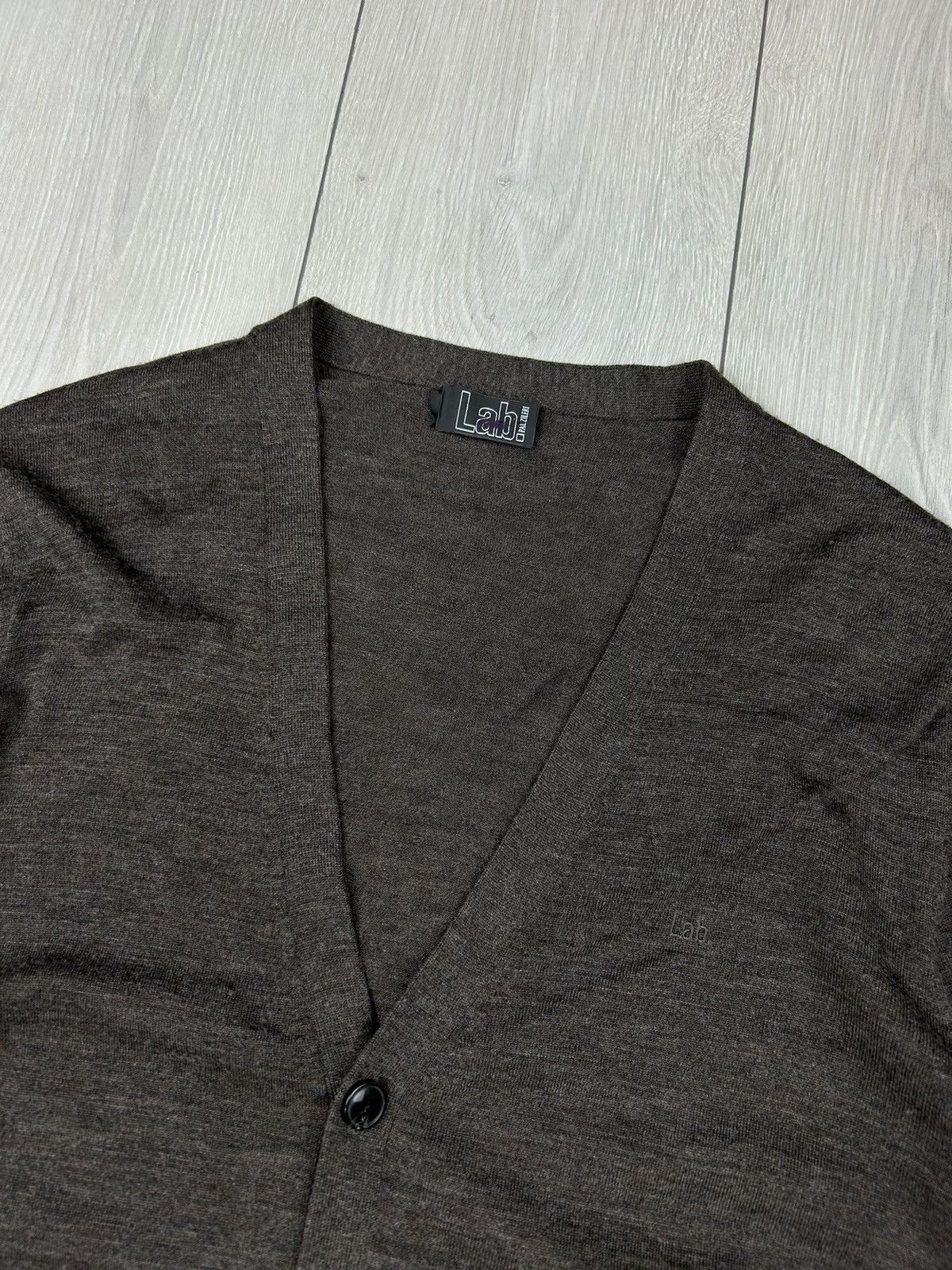 Pal Zileri Lab Pal Zileri Wool Cardigan Size L Size US L / EU 52-54 / 3 - 2 Thumbnail