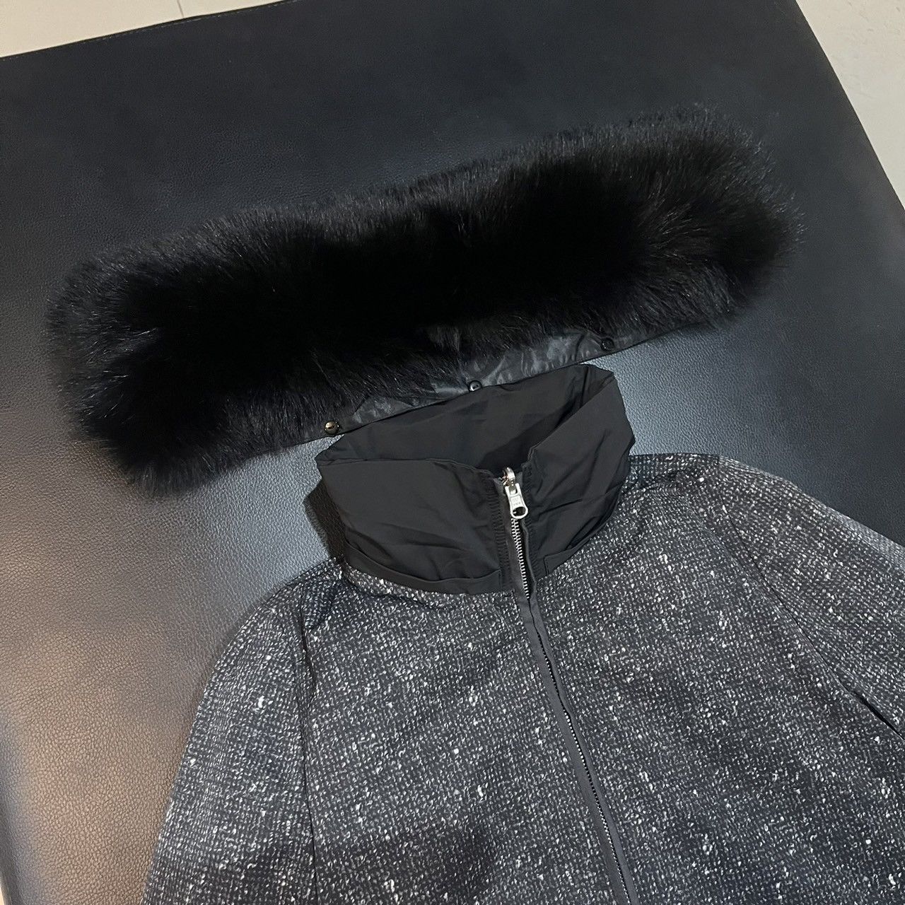 Japanese Brand DES PRES Fur Reversible Coat Jacket Size S / US 4 / IT 40 - 11 Thumbnail