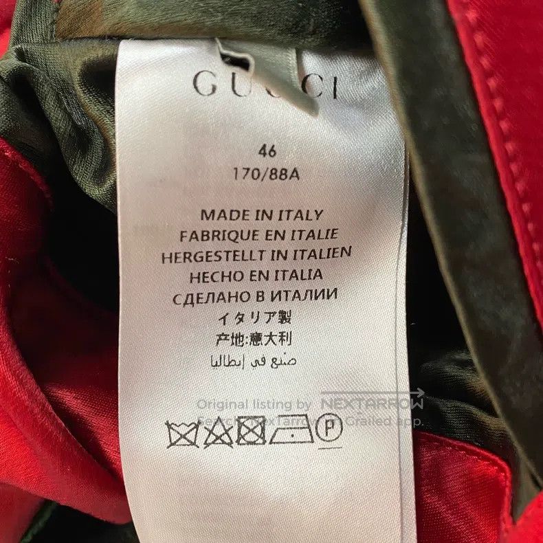 Gucci Gucci Double-sided cotton clothes Size US S / EU 44-46 / 1 - 5 Thumbnail