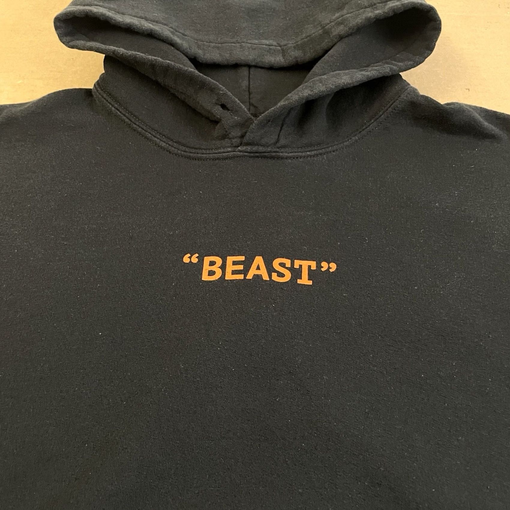Gildan VINTAGE Mr Beast Hoodie Adult Small Black Sweatshirt Pullover Logo Mens" Size US S / EU 44-46 / 1 - 5 Thumbnail