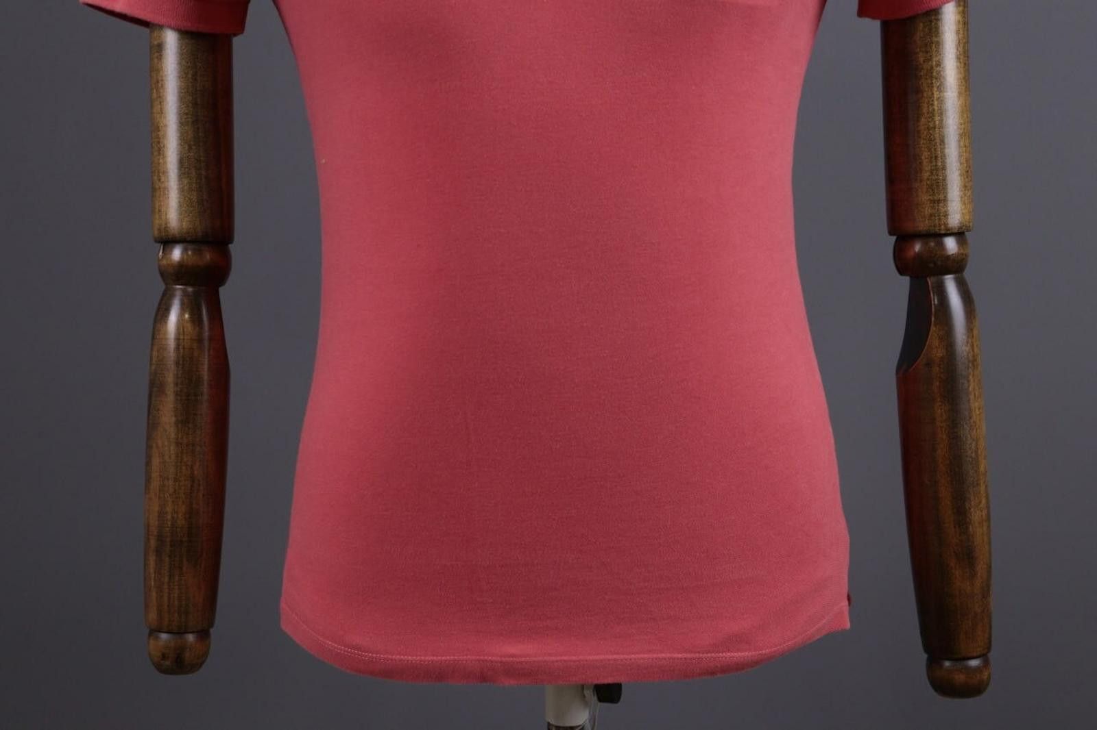 The Kooples The Kooples Sport Fitted Pink Summer Polo Shirt Size S Size US S / EU 44-46 / 1 - 2 Thumbnail