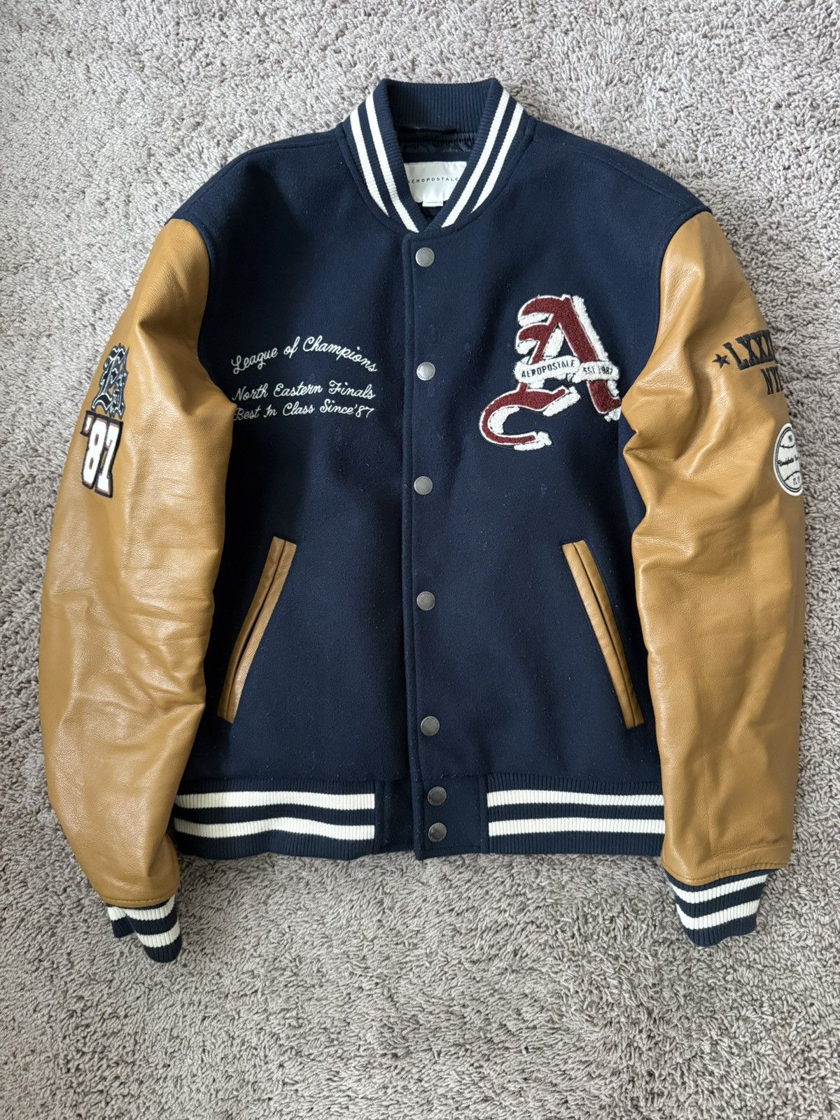 Aeropostale AERO LETTERMAN Size US S / EU 44-46 / 1 - 7 Thumbnail