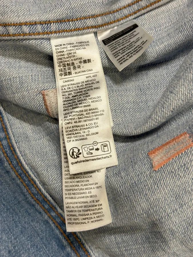Levi's Kenzo Levi’s Embroided Blue Denim Jacket Size US M / EU 48-50 / 2 - 11 Thumbnail