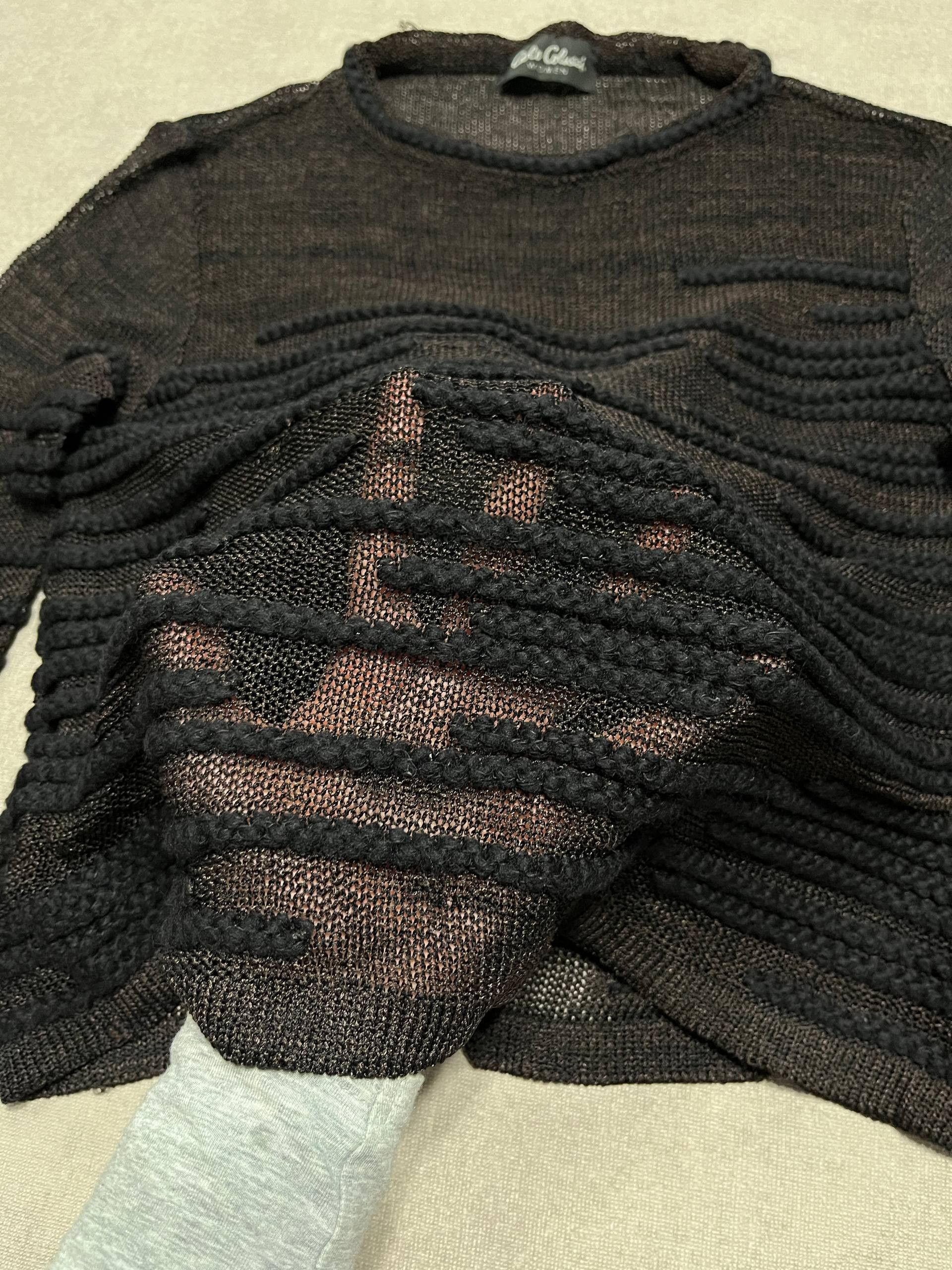 Carlo Colucci Womens Carlo Colucci Sweater Knit Pullover Avant Garde Rare Size S / US 4 / IT 40 - 6 Thumbnail
