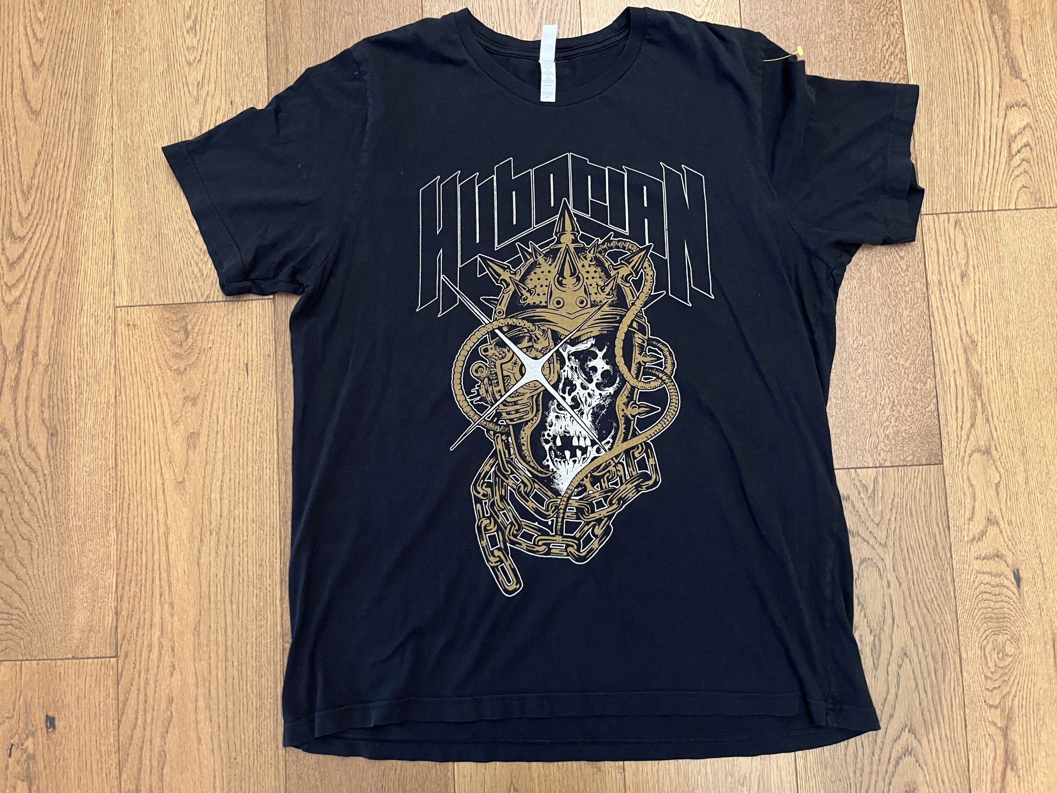 Canvas Kublai Khan TX Metalcore Skull & Chains Graphic Tee XL Size US XL / EU 56 / 4 - 1 Thumbnail