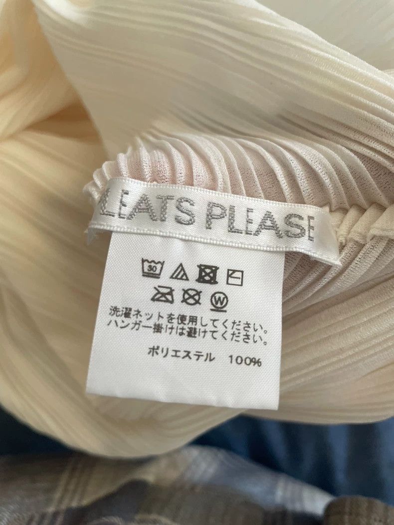 Issey Miyake issey miyake size:3 White pleated coat Size XXS / US 00 / IT 34 - 4 Thumbnail