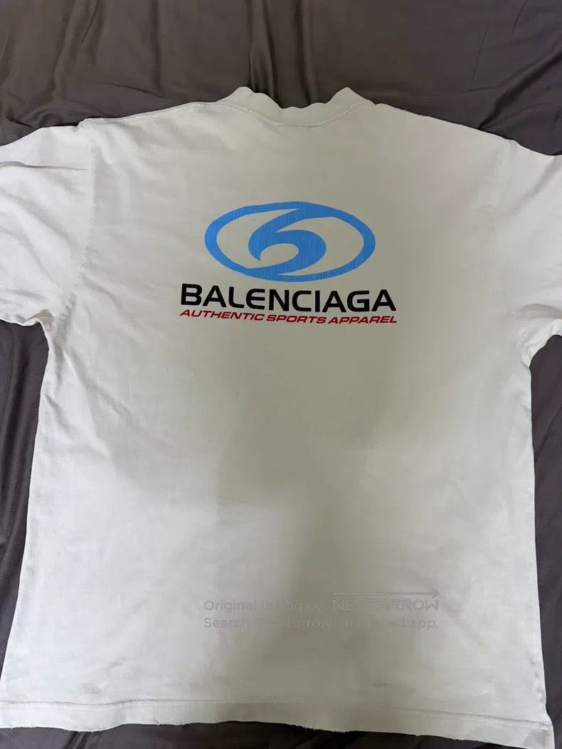 Balenciaga Balenciaga Printed Short Sleeve Size US S / EU 44-46 / 1 - 2 Thumbnail