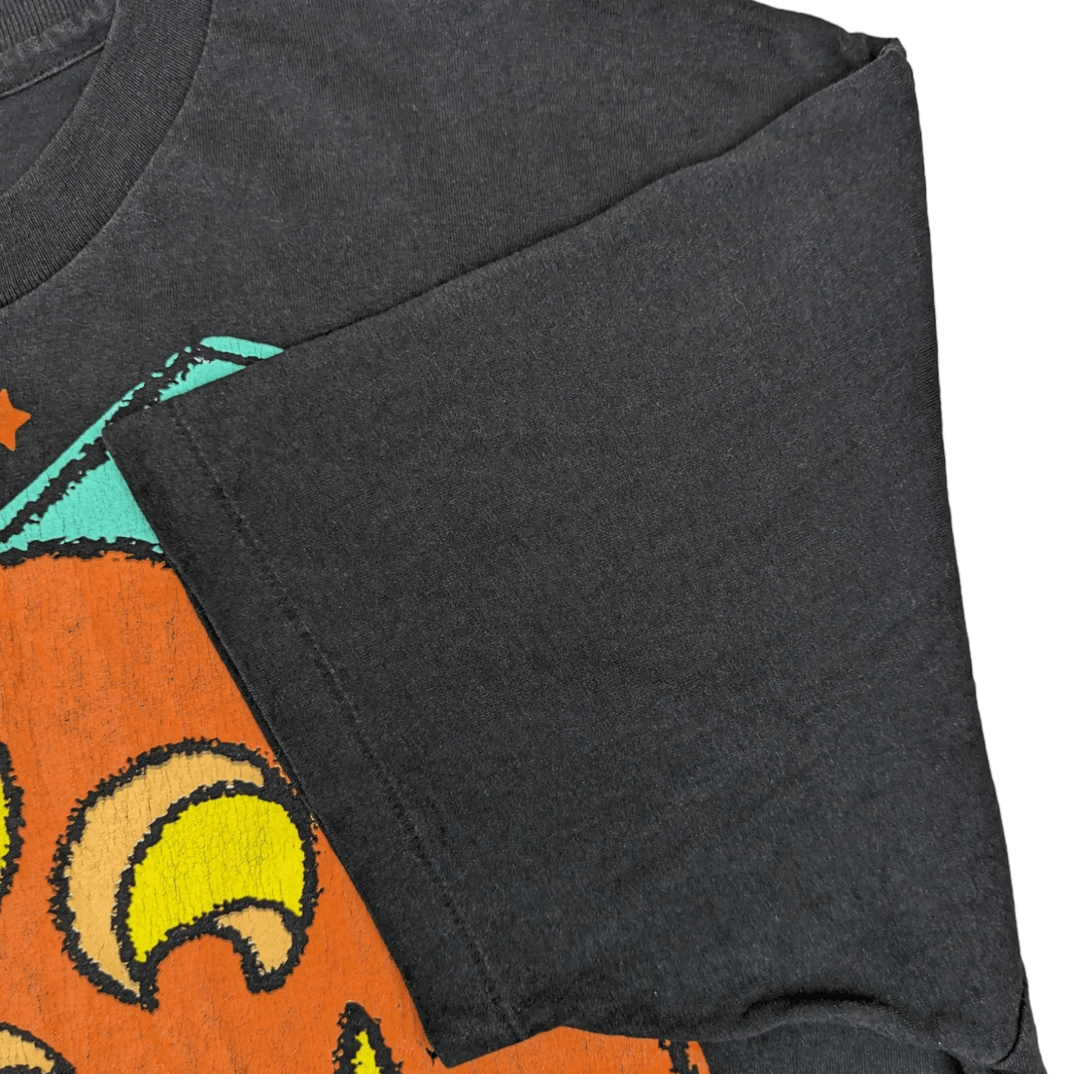 Hanes Vintage 90's Trisar 1992 HANES Halloween Pumpkin T-Shirt Size US XL / EU 56 / 4 - 8 Thumbnail