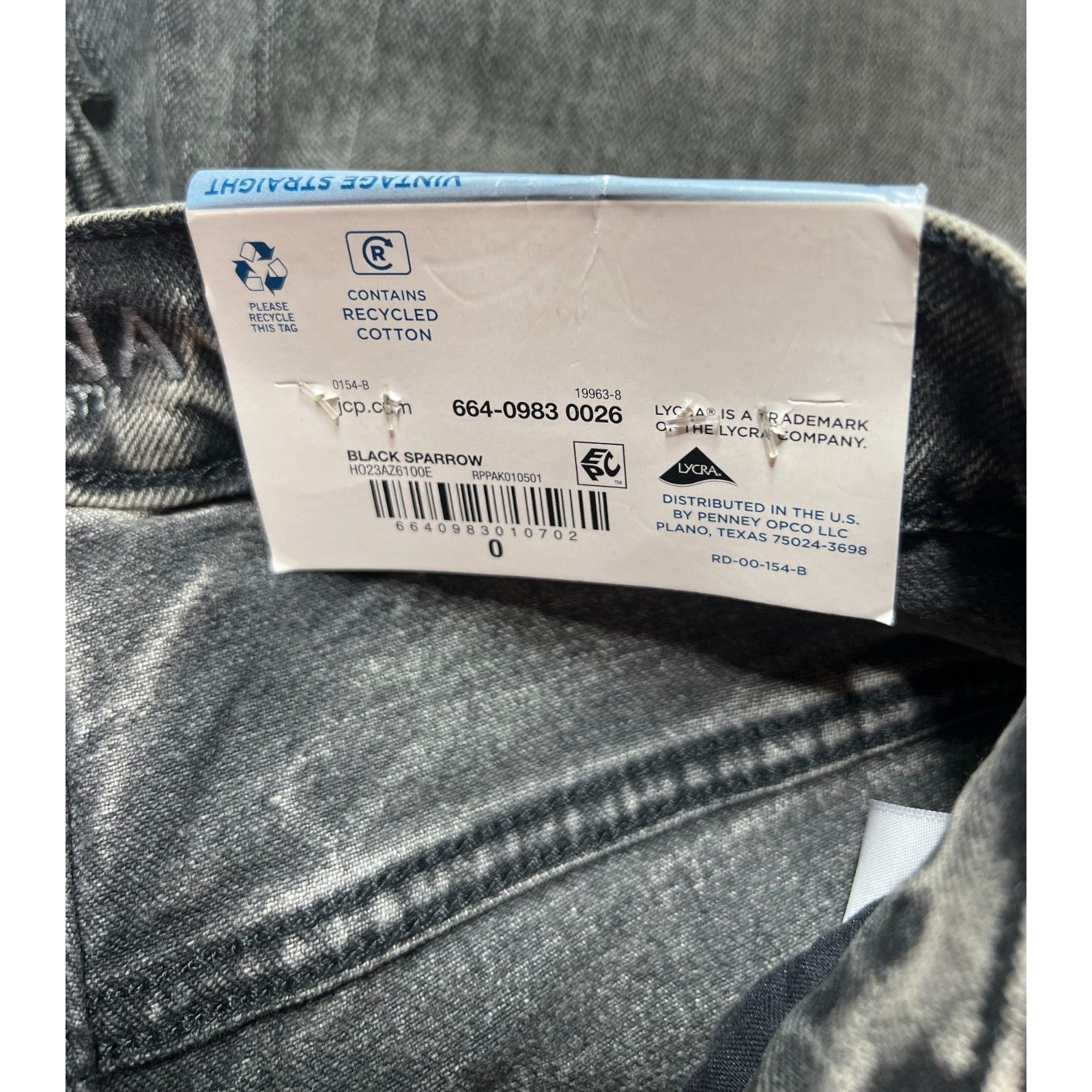 Arizona Jean Co. Arizona - Juniors Women's Vintage Highest Rise Straight Leg Size 25" / US 0 / IT 36 - 11 Thumbnail