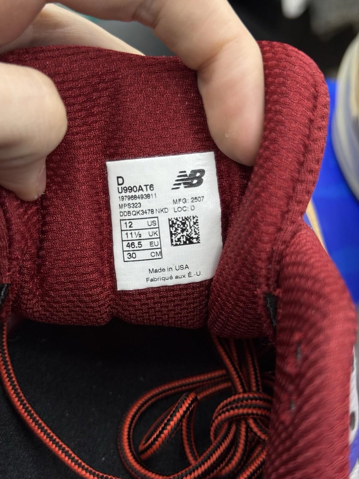 New Balance Action Bronson x New Balance 990V6 Ainozama Size 12 Size US 12 / EU 45 - 6 Thumbnail