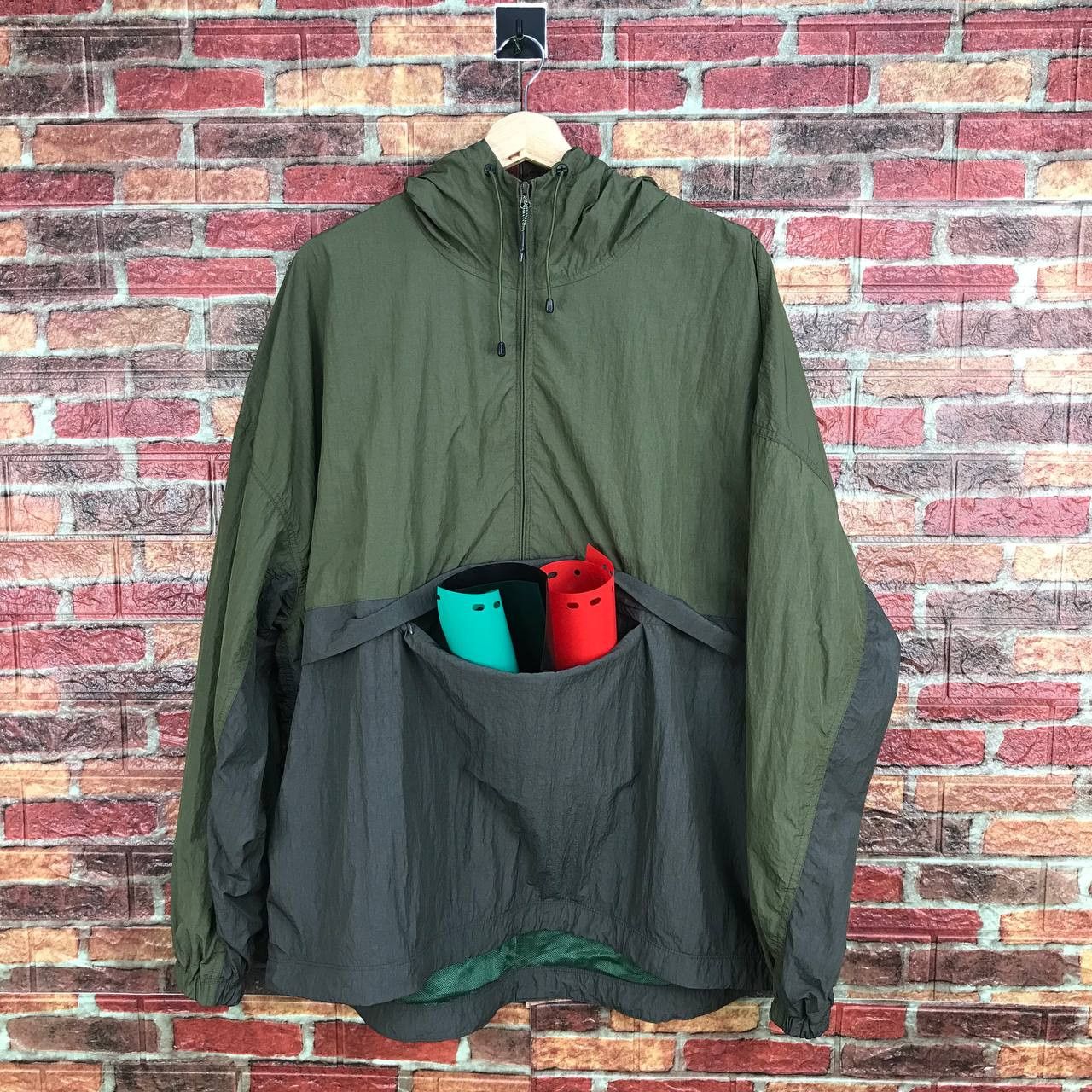 Beams Japan BAGGY BEAMS JAPAN ANORAK NYLON DORAEMON POCKET Size US M / EU 48-50 / 2 - 11 Thumbnail