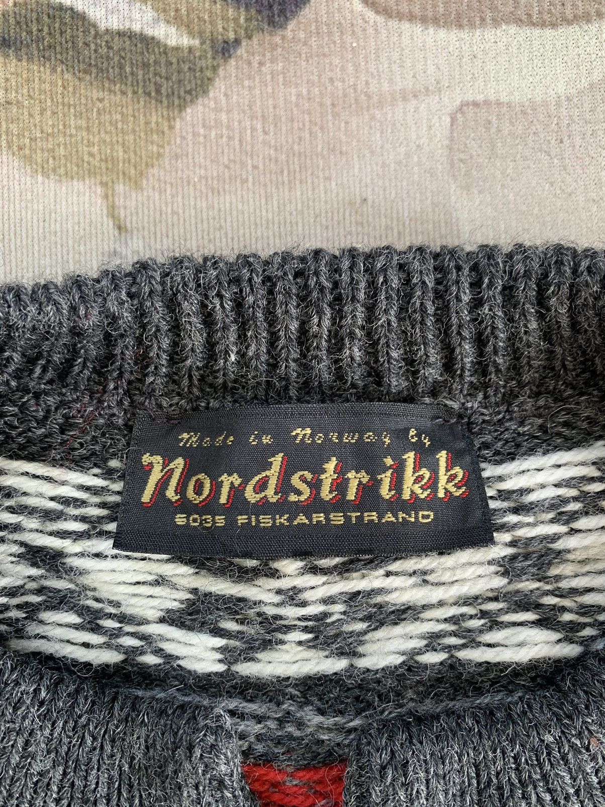 Art Comes First Nordstrikk Art Pattern Knit Sweater Jacket Made in Norway Size US S / EU 44-46 / 1 - 12 Thumbnail