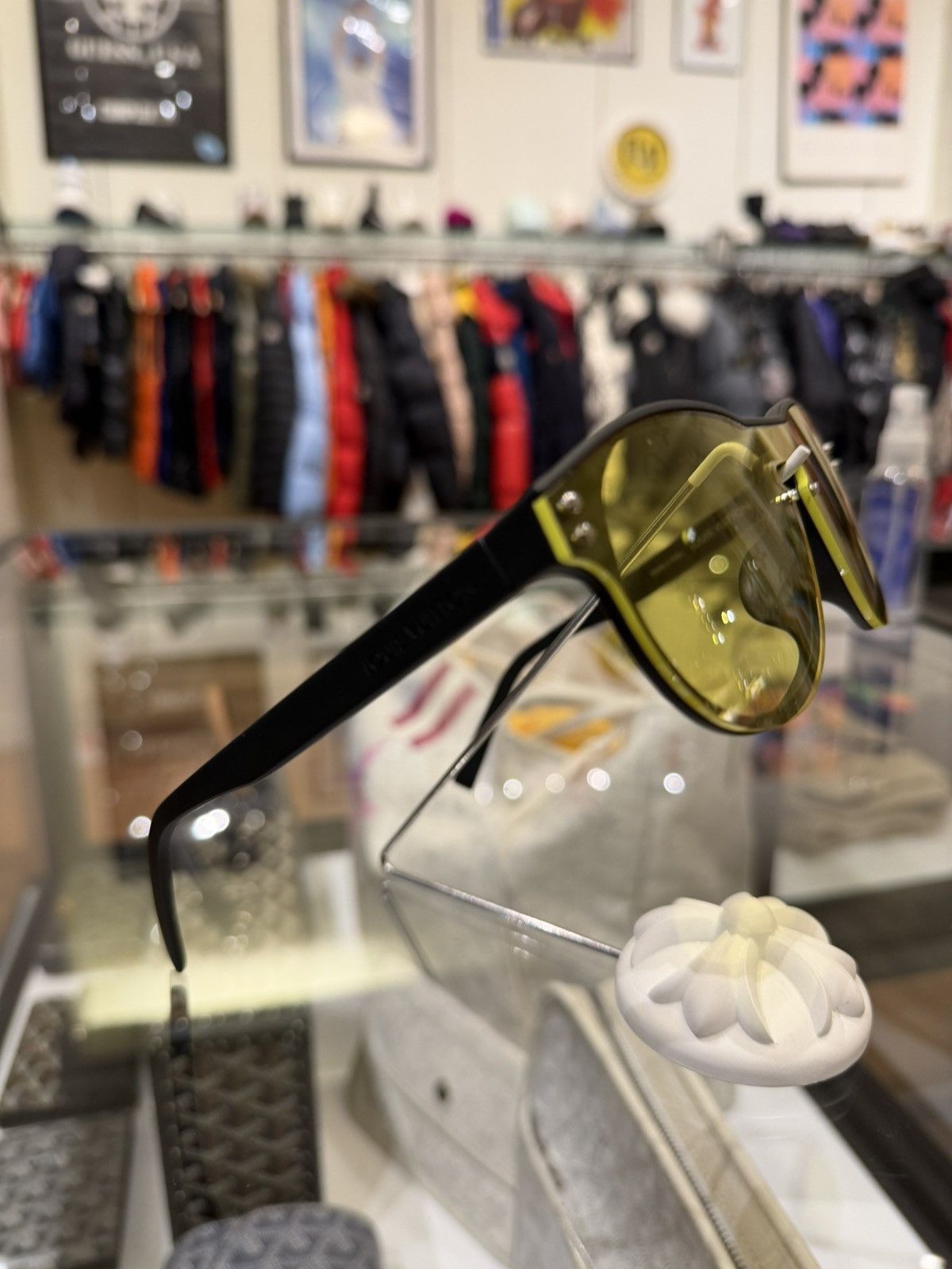 Louis Vuitton Louis Vuitton Noir en Metal Monogram Glasses Size ONE SIZE - 4 Thumbnail
