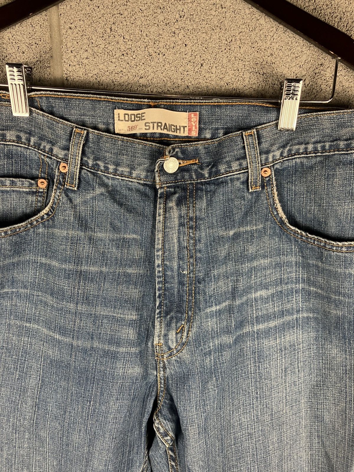 Levi's × Vintage Vintage Levi’s 569 34x29 Loose Fit Jeans Y2K Size US 34 / EU 50 - 3 Thumbnail