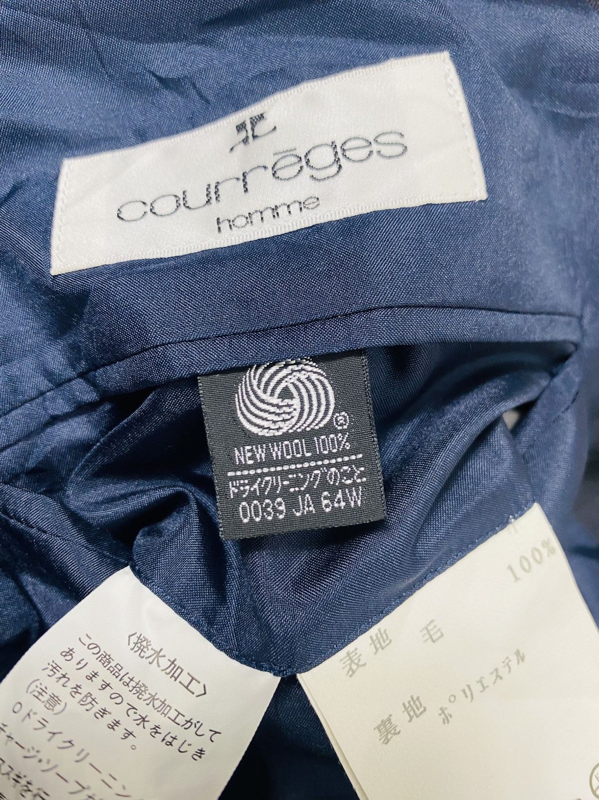 Courreges Rare Vintage Courreges Homme Double Breasted Blazer Size US M / EU 48-50 / 2 - 14 Thumbnail