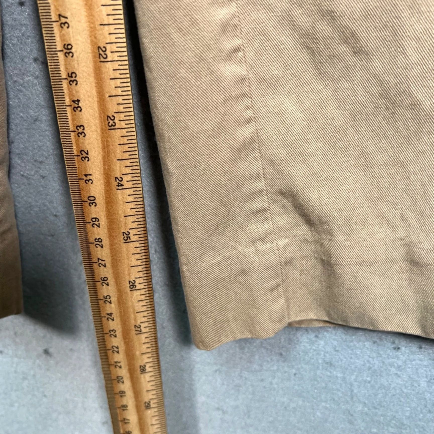 Everlane Everlane Pants Khaki Wide-Leg Pleated High-Waisted 0S Adult Womens Size 25" / US 0 / IT 36 - 7 Thumbnail