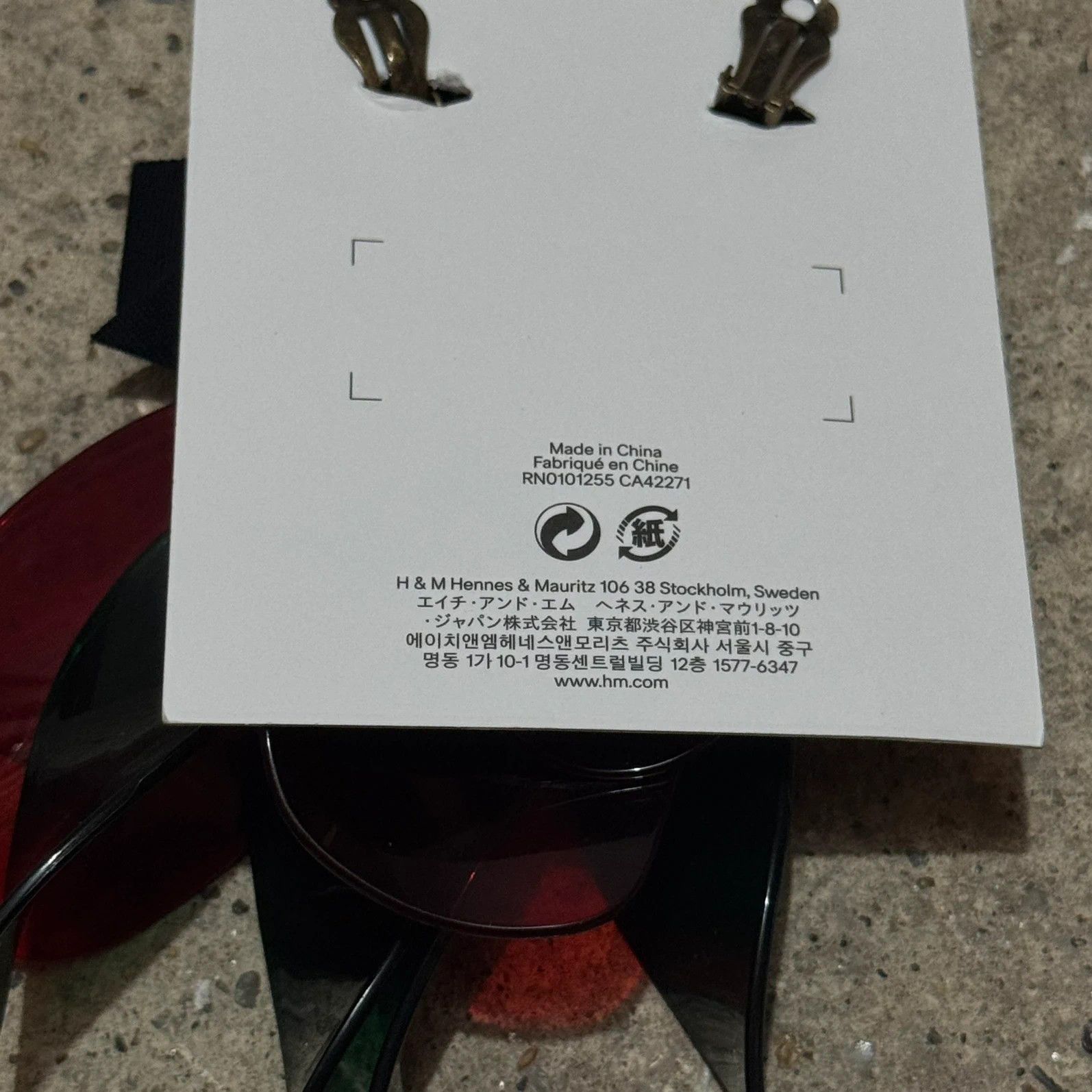Marni Marni x H&M earings Size ONE SIZE - 4 Thumbnail