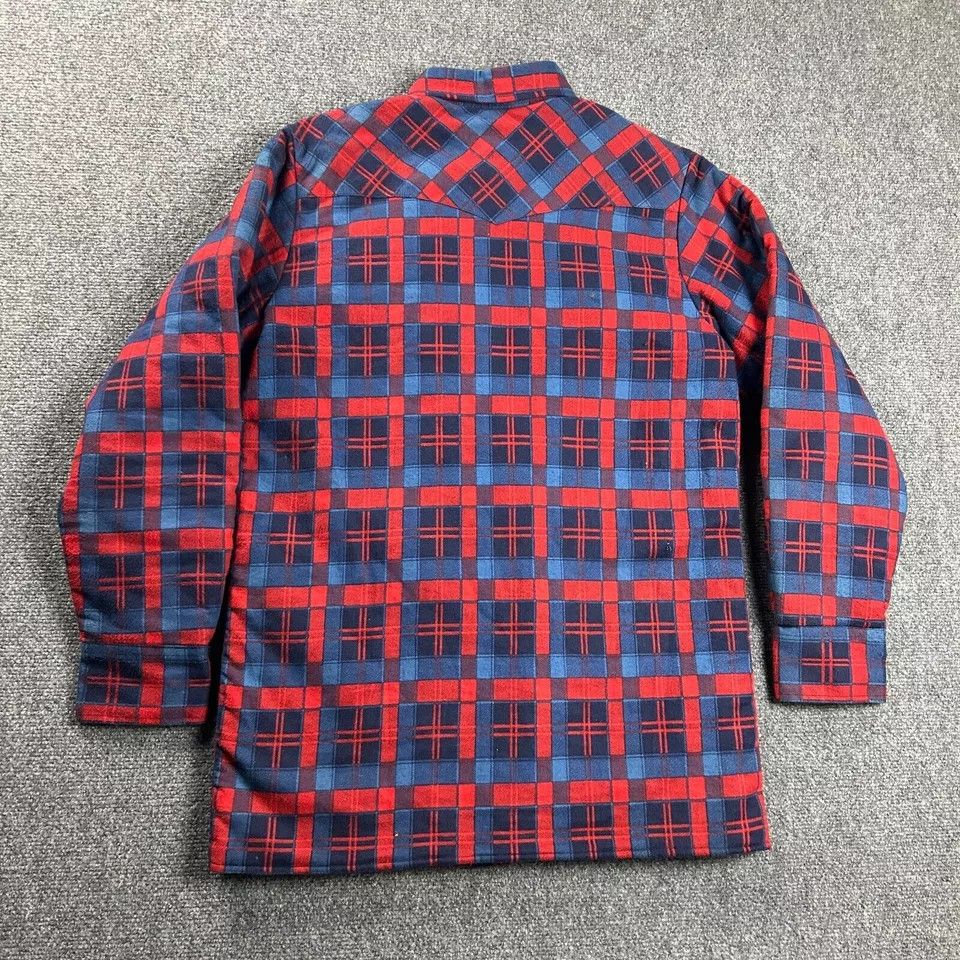 Other American Hero Jacket Men M Plaid Flannel Shacket Pearl Snap Size US M / EU 48-50 / 2 - 5 Thumbnail