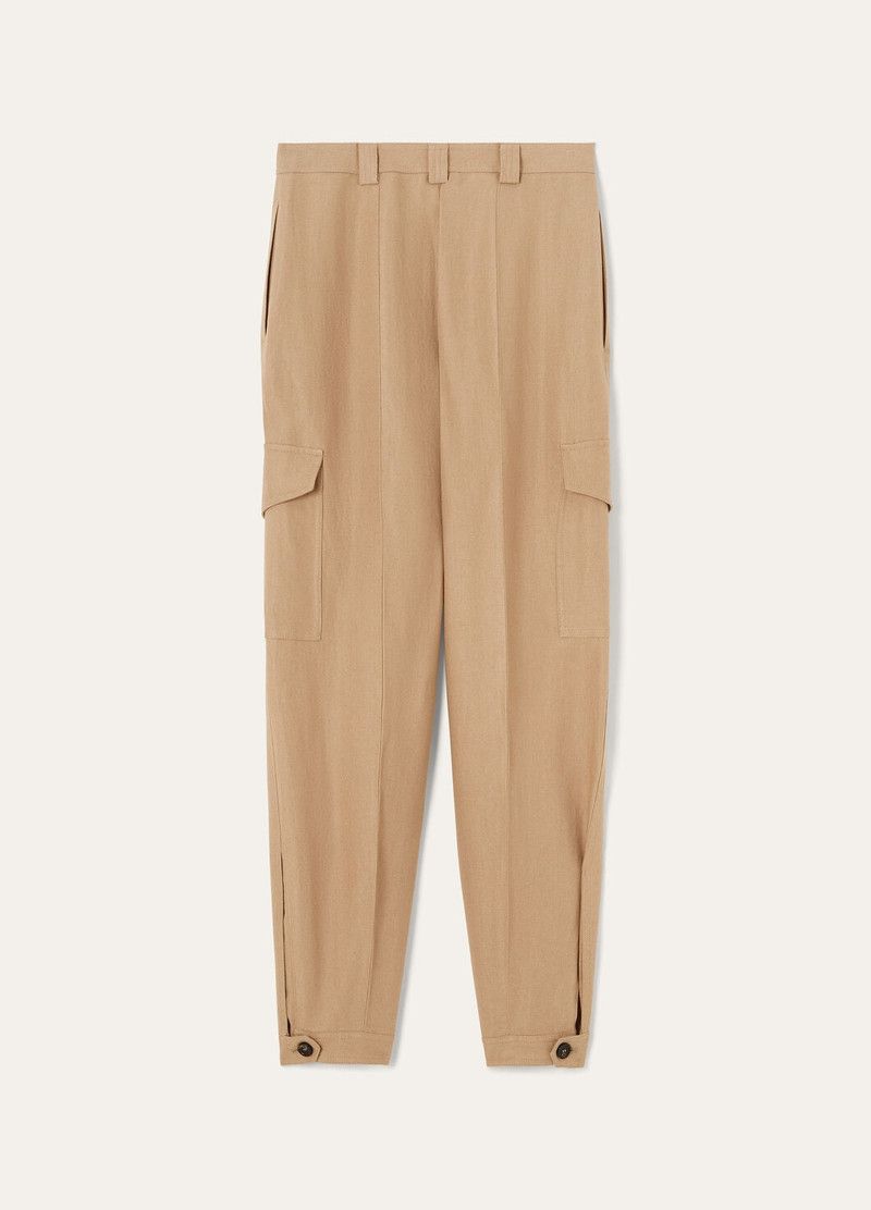 Loro Piana o1srvl11e0526 FAP0477 Blade Cargo Pant in Light Brown Size 27" / US 4 / IT 40 - 6 Thumbnail