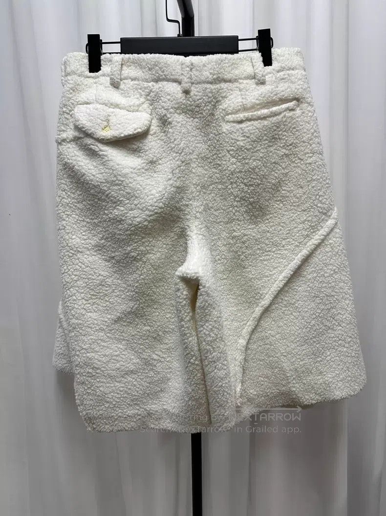 Comme des Garcons Comme des Garcons size M White Spiral Shorts Size 24" / US 00 / IT 34 - 5 Thumbnail