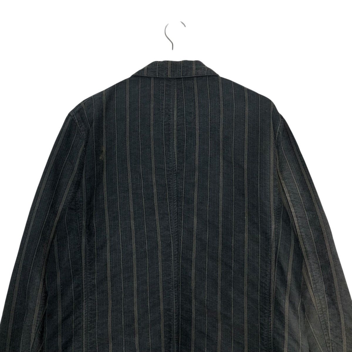 Japanese Brand 🔥SUN FADED DESIGN HICKORY CHORE JACKET ALLIX ISSEY MIYAKE Size US L / EU 52-54 / 3 - 12 Thumbnail