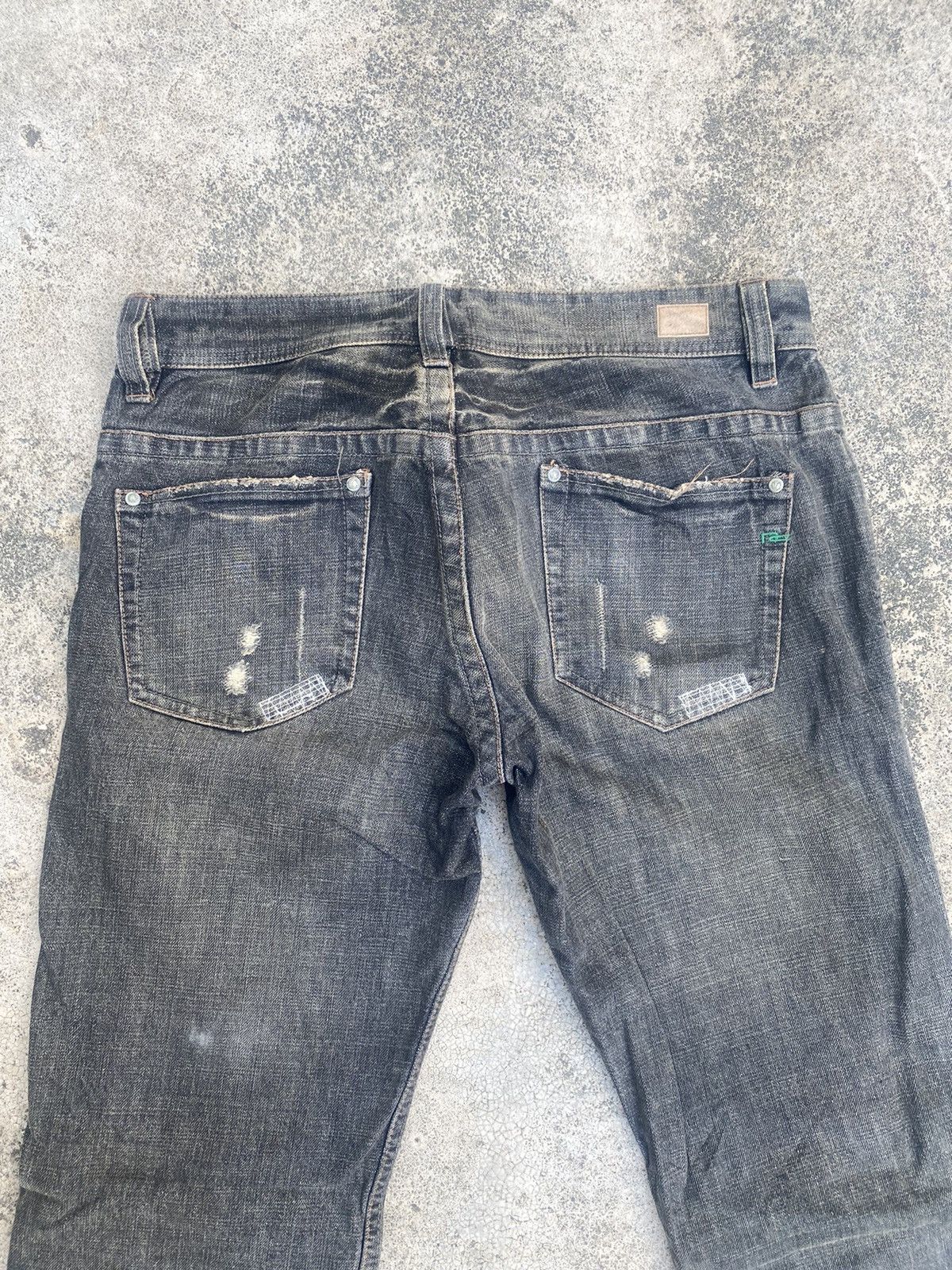 Japanese Brand × Nicole Club Flare Jeans Nicole Club Clawmark Distressed Bootcut Size US 32 / EU 48 - 23 Thumbnail