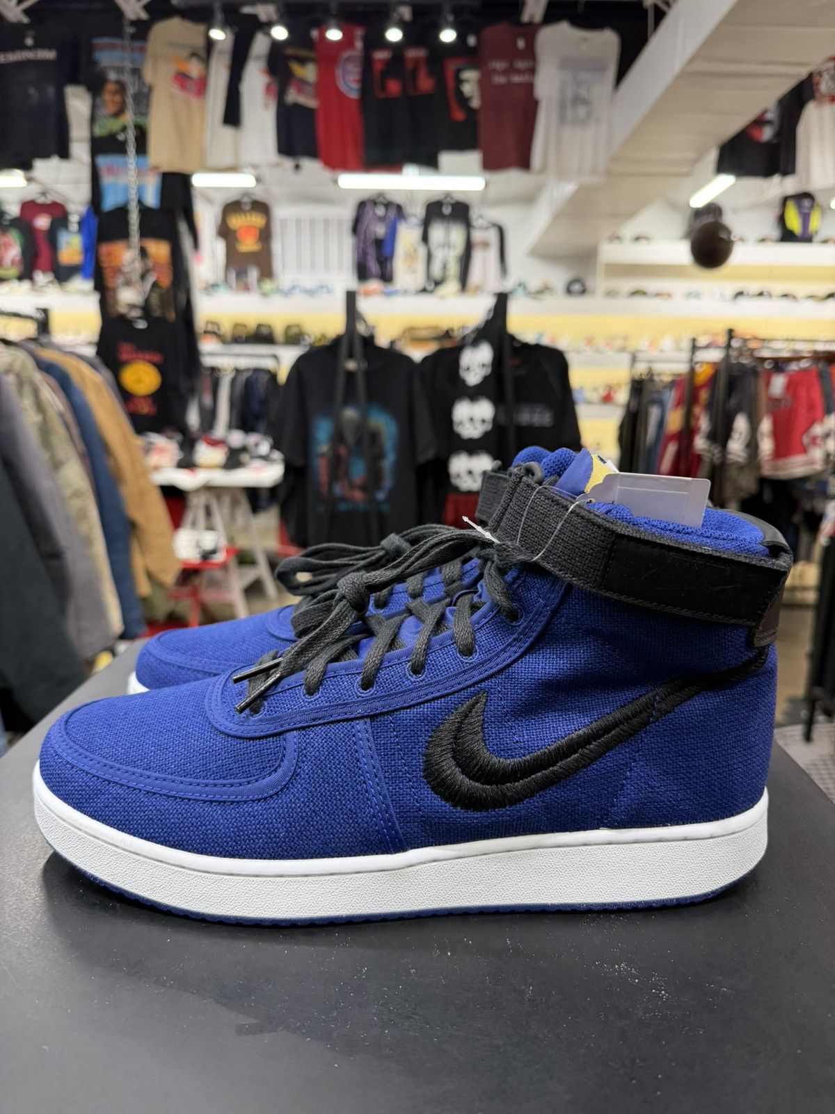 Nike × Stussy Nike Vandal High Stussy Deep Royal Blue Size 10.5 (2023) Size US 10.5 / EU 43-44 - 7 Thumbnail