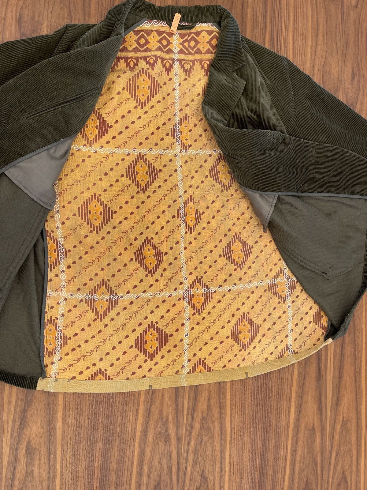 Sillage Sillage - vintage quilt bespoke blazer Size 44R - 14 Thumbnail