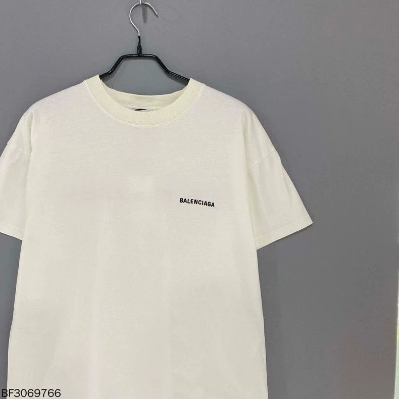 Balenciaga Balenciaga Embroidered logo short sleeves front and back Size US XS / EU 42 / 0 - 1 Thumbnail
